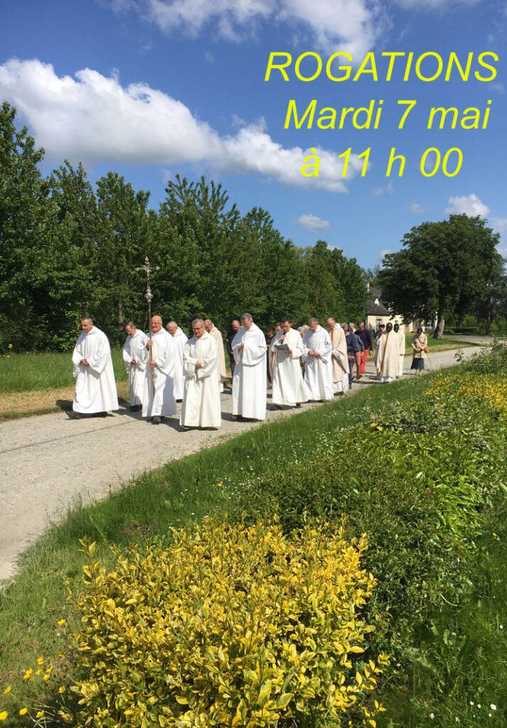 Procession des ROGATIONS... Lectures de la Messe...